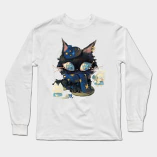 Milky Way Cat Long Sleeve T-Shirt